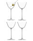 Фото #1 товара Borough Martini Glasses, Set of 4