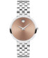 Фото #1 товара Наручные часы Bulova Women's Rose Gold-Tone Bracelet Watch 28mm 97L151.