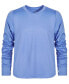 ფოტო #1 პროდუქტის Big Girls Core Solid Long-Sleeve T-Shirt, Created for Macy's