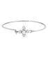 ფოტო #1 პროდუქტის Silver-Tone Crystal Wire Bracelet