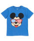 Фото #1 товара Футболка для малышей Disney Mickey Mouse 4 июля Независимость США Флаг США Очки Солнцезащитные Для Мальчиков