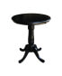 Фото #3 товара 30" Round Top Pedestal Table- 34.9"H