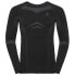 ODLO Performance Evolution Warm Long sleeve base layer Серо-черный, S - фото #1