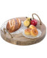 Фото #2 товара Wood Round Serving Platter Board with Rope Handles