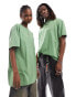 Weekday Unisex oversized t-shirt in green exclusive to ASOS