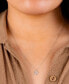 ფოტო #2 პროდუქტის Cubic Zirconia Leaf Pendant Necklace in Sterling Silver, 16" + 2" extender, Created for Macy's