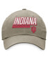 Men's Khaki Indiana Hoosiers Slice Adjustable Hat