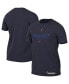 ფოტო #1 პროდუქტის Men's Navy Dallas Wings On Court Legend Essential Practice T-shirt