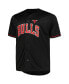 Фото #1 товара Men's Black Chicago Bulls Big Tall Pop Jersey