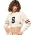 SUPERDRY Vintage Varsity Crop Crew sweatshirt