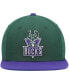 Фото #3 товара Men's Green and Purple Milwaukee Bucks Hardwood Classics Team Two-Tone 2.0 Snapback Hat