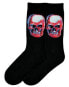 Фото #1 товара K. Bell Socks Men's 3D Skull Crew Sock Black One Size - 61765M