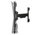 Фото #8 товара TV Wall Mount for up to 80" (110lb) VESA Mount Displays - Low Profile Full Motion Universal TV Wall Mount Bracket - Heavy Duty Adjustable Tilt/Swivel Articulating Arm - 200 x 100 mm - 600 x 400 mm - -15 - 2° - -90 - 90° - Steel - Black