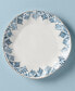 Blue Bay Dinner Plate Set/4 Ikat