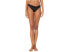 O'NEILL Women's 238970 Salt Water Solids Twist Hipster Black Swimwear Size L