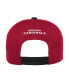 Фото #3 товара Big Boys and Girls Cardinal, Black Arizona Cardinals Lock Up Snapback Hat