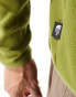 Фото #6 товара The North Face Glacier zip logo fleece in olive