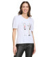 Women's Graphic Print Puff-Sleeve T-Shirt