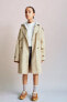 Фото #2 товара Пальто для девочек ZARA Long trench coat