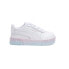 Фото #1 товара Puma Carina 2.0 Gradient Platform Toddler Girls White Sneakers Casual Shoes 393