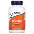 Фото #1 товара Аминокислоты NOW Таурин, 500 мг, 100 вегетарианских капсул