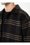 Фото #4 товара Regular Fit Uzun Kollu Ekose Erkek Oduncu Gömlek Ceket