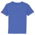 Фото #2 товара Puma Justice League Ctn Jersey Graphic Tee Boys Blue Casual Tops 858526-01