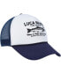 Фото #3 товара Men's and Women's White, Navy The Godfather Luca Brasi Fish Market Snapback Hat