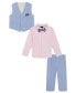 ფოტო #2 პროდუქტის Baby Boys Oxford Vest Set