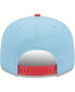 Men's Powder Blue, Red Brooklyn Nets 2-Tone Color Pack 9FIFTY Snapback Hat