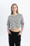 Футболка Defacto Coool Striped Loose Fit
