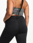 Фото #8 товара ASOS DESIGN Curve sculpting super stretch flare jeans in black