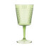 Wine glass Quid Viba Green Plastic 420 ml (12 Units) (Pack 12x)