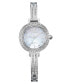 ფოტო #1 პროდუქტის Eco-Drive Women's Stainless Steel & Crystal Bangle Bracelet Watch 25mm