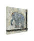 Фото #2 товара Tara Daavettila Global Elephant V Canvas Art - 15.5" x 21"