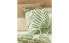 Tropical leaves print pillowcase