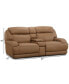 Фото #14 товара CLOSEOUT! Daventry 97" 3-Pc. Leather Sectional Sofa With 2 Power Recliners, Power Headrests, Console And USB Power Outlet
