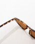 Фото #2 товара Noisy May cat eye frame sunglasses in tortoise shell