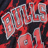 Фото #3 товара Mitchell & Ness Team Marble Swingman Dennis Rodman Chicago Bulls 199798