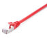 Фото #4 товара V7 Red Cat6 Shielded (STP) Cable RJ45 Male to RJ45 Male 10m 32.8ft - 10 m - Cat6 - S/FTP (S-STP) - RJ-45 - RJ-45