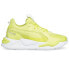 Puma RsZ Neon Lace Up Womens Yellow Sneakers Casual Shoes 38486201