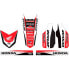 Фото #1 товара FACTORY EFFEX Honda CRF 450 R 09 17-50324 Graphic Kit