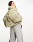 Фото #4 товара Ellese Guera cropped puffer jacket in khaki