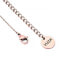 Фото #3 товара Stylish bronze necklace with Rose Gold Big Star stars