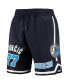 ფოტო #4 პროდუქტის Men's Luka Doncic Navy Dallas Mavericks Logo Team Player Shorts