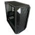 Фото #4 товара LC-Power Gaming 712MB - Micro Tower - PC - Black - micro ATX - Mini-ITX - Metal - Plastic - Tempered glass - 16 cm