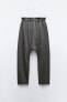 Heavy cotton baggy trousers