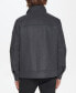 Men's Textured Wool Sherpa Inner Collar Jacket