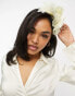 Фото #2 товара True Decadence pearl flower headband fascinator in white