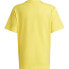 Child's Short Sleeve T-Shirt Adidas Future Pocket Yellow